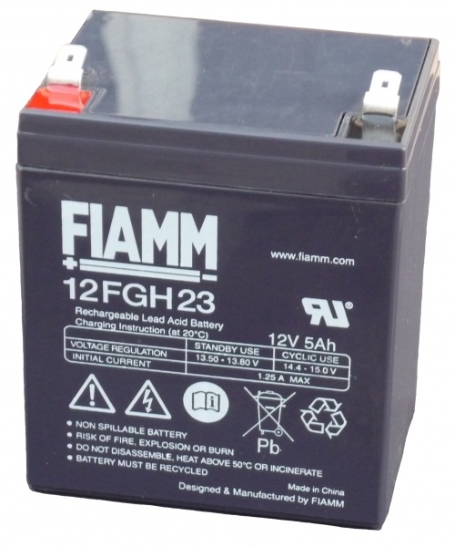 батарея FIAMM 12FGH23 5ah 12V - купить в Нижнем Новгороде