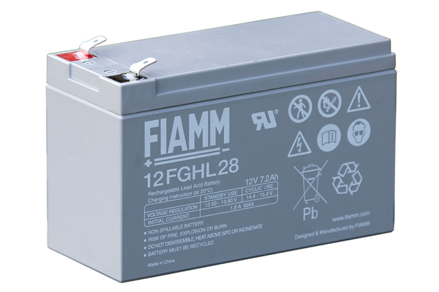 12FGHL28 - аккумулятор FIAMM 7.2ah 12V  