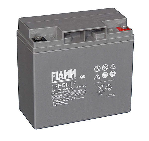 12FGL17 - аккумулятор FIAMM 17ah 12V  