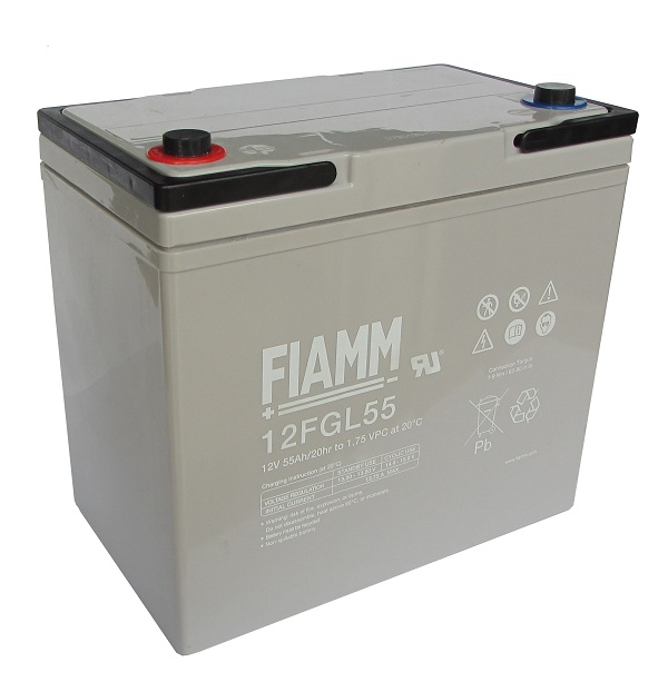 12FGL55 - аккумулятор FIAMM 55ah 12V  
