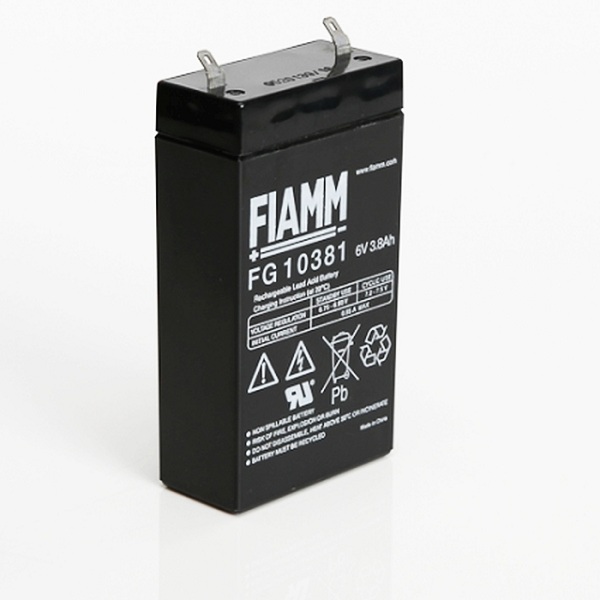 FG10381 - аккумулятор FIAMM 3.8ah 6V  