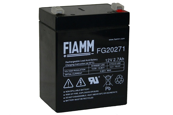 FG20271 - аккумулятор FIAMM 2.7ah 12V  