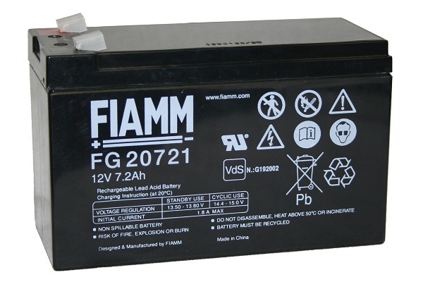 FG20721 - аккумулятор FIAMM 7.2ah 12V  
